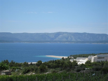 View of Zlatni Rat beach